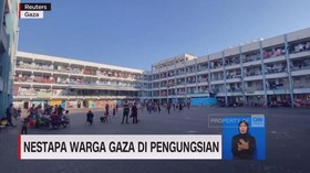 VIDEO: Nestapa Warga Gaza di Pengungsian