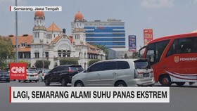 VIDEO: Lagi, Semarang Alami Suhu Panas Ekstrem