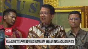 VIDEO: Kejagung Tetapkan Edward Hutahaean Sebagai Tersangka Suap BTS