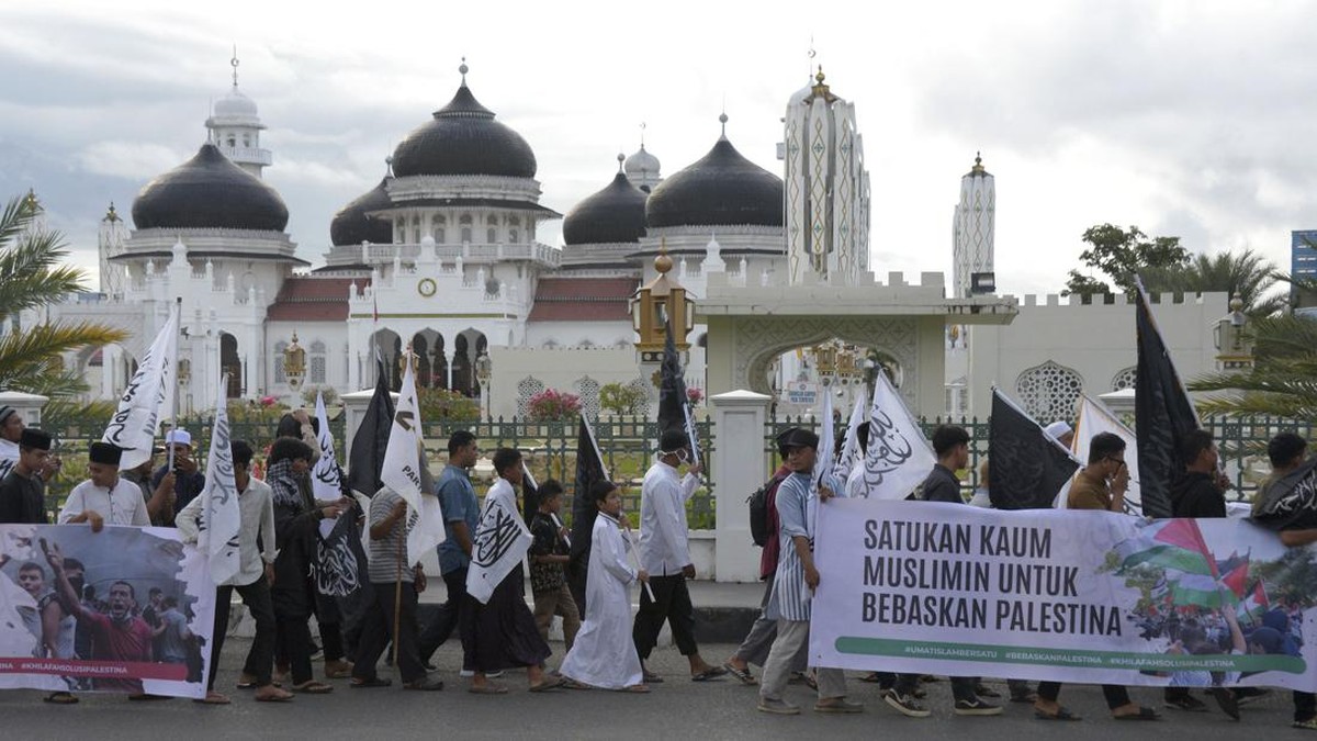 FOTO: Dukungan untuk Palestina Menggema dari Penjuru Indonesia