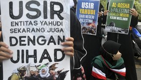 FOTO: Dukungan untuk Palestina Menggema dari Penjuru Indonesia