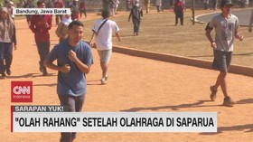 VIDEO: 'Olah Rahang' Setelah Olahraga di Saparua