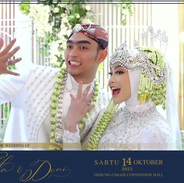 Pasangan Atlet Voli Doni Haryono dan Wilda Nurfadhilah Resmi Menikah