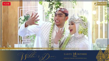 Pasangan Atlet Voli Doni Haryono dan Wilda Nurfadhilah Resmi Menikah