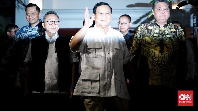 Golkar dan Gerindra buka suara soal isu yang beredar akan ada koalisi 4+1 alias empat partai plus Presiden Jokowi di Pilkada 2024.