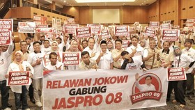 Sejumlah Relawan Jokowi di Jateng Ikut Barisan Prabowo di Pilpres 2024