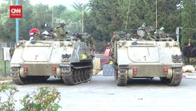 VIDEO: Momen Militer Israel Kerahkan Tank ke Perbatasan Lebanon