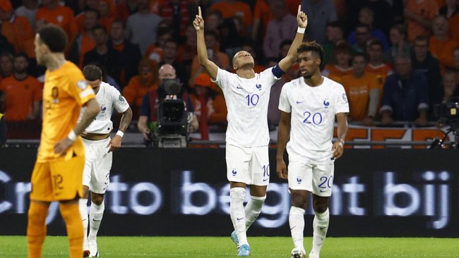 Berikut prediksi Belanda vs Prancis dalam laga bigmatch di Euro 2024 malam ini.