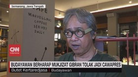 VIDEO: Budayawan Berharap Mukjizat Gibran Tolak Jadi Cawapres