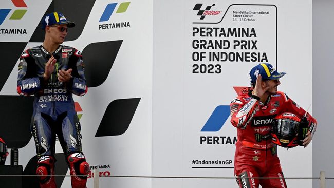 Jorge Lorenzo Criticizes Francesco Bagnaia’s Excessive Celebration after 2023 Mandalika MotoGP Win