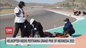 VIDEO: Helikopter Medis  Pertamina Grand Prix Of Indonesia 2023