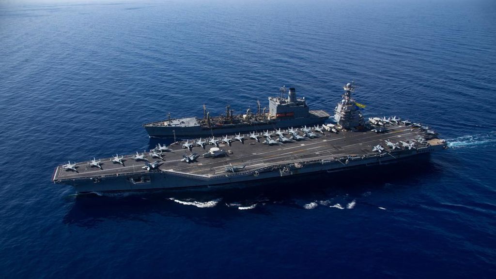 Armada AS Merapat ke Iran, Ini Kata Trump