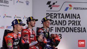 2 Juara Dunia Bangkit di MotoGP Mandalika Pertamina GP