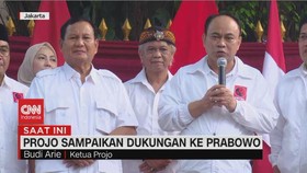 VIDEO: Momen Saat Projo Sampaikan Dukungan ke Prabowo