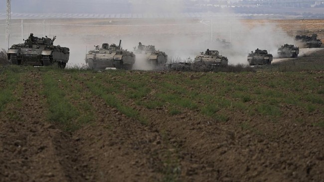 Dubes Israel untuk PBB, Gilad Erdan, mengatakan militer Tel Aviv menginvasi Jalur Gaza bukan untuk merebut daerah kantong itu, melainkan untuk menumpas Hamas.