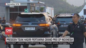VIDEO: Tidak Hadiri Pertamina Grand Prix of Indonesia