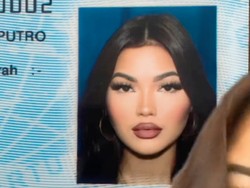 Viral Foto KTP Selebgram RI, Bikin Terpukau Cantik Bak Model Luar Negeri