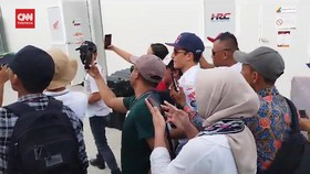 VIDEO: Momen Marquez Mau 'Ngacir' Dikejar Fans MotoGP Mandalika