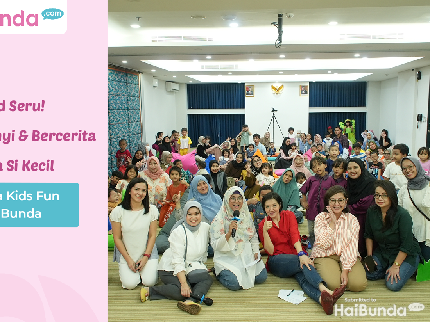 Weekend Seru! Bernyanyi & Bercerita bersama Si Kecil di Acara Kids Fun Day HaiBunda
