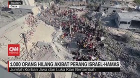 VIDEO: 1.000 Orang Hilang Akibat Perang Israel-Hamas