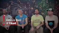 Coldplay Jual Tiket Tambahan Konser di Jakarta Seharga Rp315 Ribu