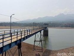 Waduk Gembong Pati Menyusut, Kini Irigasi Dibuka 3 Hari Sekali