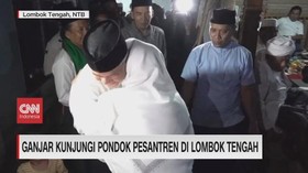VIDEO: Ganjar Kunjungi Ponpes, Prabowo Bicara Rivalitas