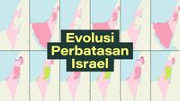 INFOGRAFIS: Peta Perbatasan Israel-Palestina Dari Masa Ke Masa - Berita ...