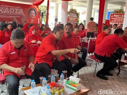 Peresmian Kantor Baru DPC PDIP Solo, Gibran Ikuti Secara Daring