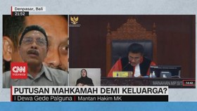 VIDEO: Eks Hakim MK: Keputusan Mahkamah Konstitusi Tidak Rasional