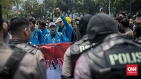 Ratusan Polisi Amankan Sidang Sengketa Pilpres di MK Besok