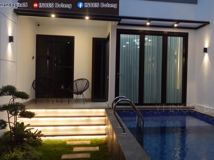 7 Potret Rumah Eks Artis FTV Nanda Gita di Depok, Dilengkapi Kolam Renang