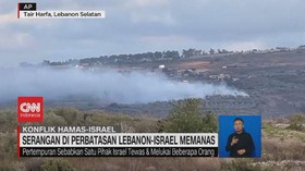 VIDEO: Serangan Di Perbatasan Lebanon-Israel Memanas