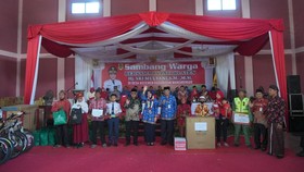 Resmikan GOR Seco Manggolo, Bupati Klaten Harap Bermanfaat buat Warga