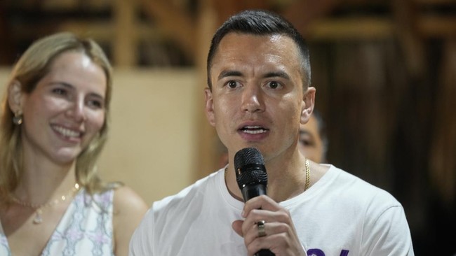 Daniel Noboa menang pemilu Ekuador, menjadikannya presiden termuda sepanjang sejarah negara itu.