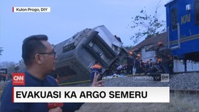 VIDEO: Evakuasi KA Argo Semeru