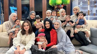 img-title Keseruan Geng Mamayu Ngumpul, 7 Potret Lesti Kejora Menang Arisan sampai Sujud