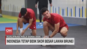 VIDEO: Indonesia Tetap Bidik Kemenangan Besar Vs Brunei