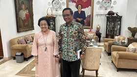 Mahfud Bertemu Megawati di Tengah Kabar Mundur dari Kabinet Jokowi