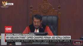 VIDEO: MK Kabulkan Syarat Capres-Cawapres Pernah Jadi Kepala Daerah