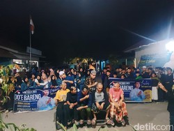Putusan MK Keluar, Santri di NTB Cukur Gundul Dukung Gibran Jadi Cawapres