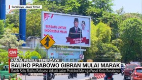 VIDEO: Baliho Prabowo Gibran Mulai Marak