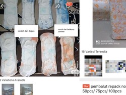 Viral Pembalut Reject Dijual Kiloan, Netizen Singgung Period Poverty