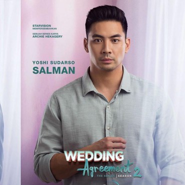 Yoshi Sudarso Gabung 'Wedding Agreement The Series 2', Refal Hady Jadi Insecure