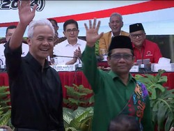 Resmi! Mahfud Md Jadi Cawapres Ganjar Pranowo