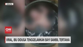VIDEO: Viral, Ibu Diduga Tenggelamkan Bayi Sambil Tertawa