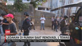 Ledakan Di Rumah Saat Renovasi, 1 Tewas