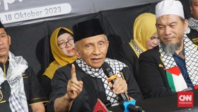 Amien Rais Resmi Umumkan Partai Ummat Dukung Anies-Cak Imin