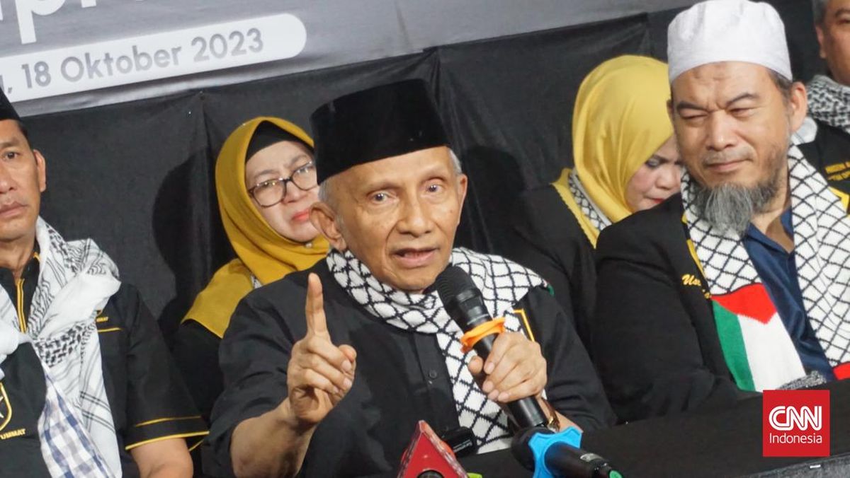 Partai Ummat Persilakan Pihak Dirugikan Amien Rais Tempuh Jalur Hukum