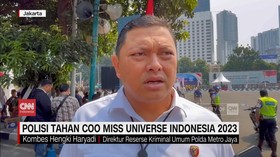 VIDEO: Polisi Tahan COO Miss Universe Indonesia 2023